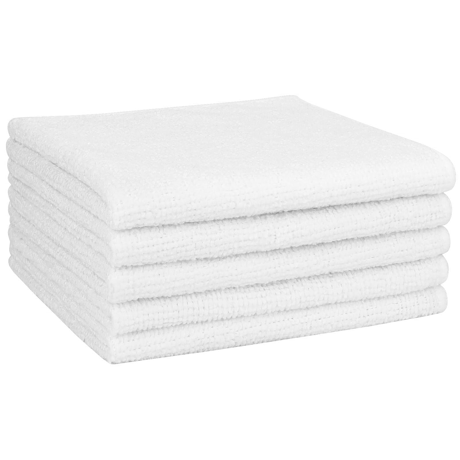 AIDEA Microfiber Cleaning Cloth Black 150PK, Microfiber Towels for Cars, Premium Car Cloths, Dusting Cloth Lint Free Cleaning Rags for SUVs, House, Kitchen, Window, Workshops,12×12"